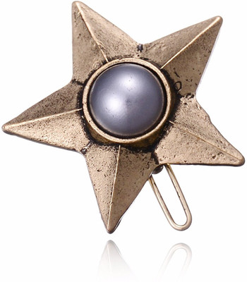 

Young & Forever Galaxy Triangle Hair Clip Hair Pins Fashionable Hair Accessory Hair Pin(Gold)
