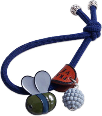 

Young & Forever Quirky 4X No-Crease Elastic Hair tie Or Bracelet Basic Daily Essentials Fashionable Hair Jewelry Rubber Band(Blue, Red, Green)