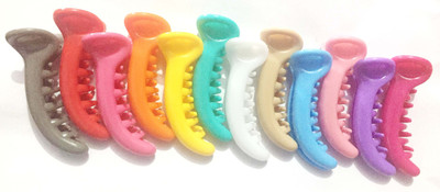 

window shop banana clutchers in hair accessories, solid, multicolour Banana Clip, Hair Claw(Multicolor)