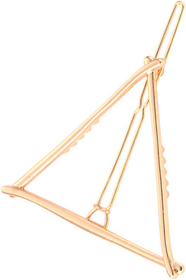 

Young & Forever Elite Triangle Hair Clip Hair Pins Fashionable Hair Accessory Hair Clip(Gold)