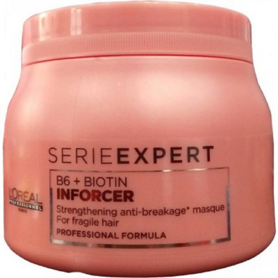 

L'Oreal L;OREAL PROFESSIONAL SERIE EXPERT B6+BIOTIN INFORCER ANTI-BREAKAGE MASK 490G(490 ml)