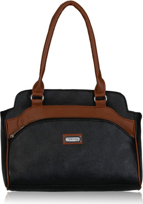 

Fantosy Shoulder Bag(Black, Tan)