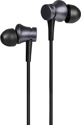 Mi Basic Wired Headset with Mic (Black, In the Ear)