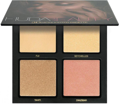 

hudda beauty Golden Sand 3D Highlighter Palette Highlighter(Golden sands)