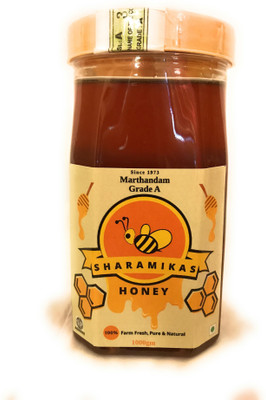 

Sharamikas Agmark Certified Grade A Pure Marthandam Honey 1 kg(1 kg)