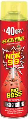 

NOK-99 Premium Big Boss (Pack Of 3) Insect Spray Eliminates Cockroaches Mosquitoes Flies Bed Bugs(Pack of 3)