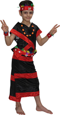 fancy dress tribal boy