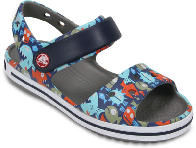 

Crocs Boys & Girls Sling Back Clogs(Multicolor, Multi/navy