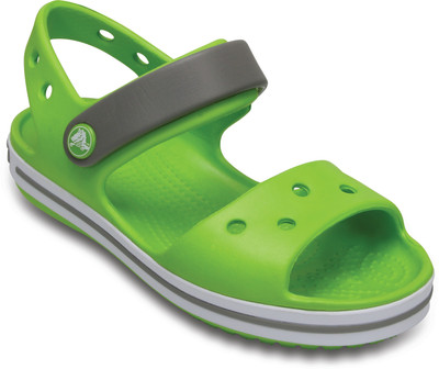 

Crocs Boys & Girls Sling Back Clogs(Green, Black