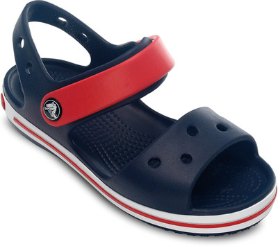

Crocs Boys & Girls Velcro Sports Sandals(Dark Blue, Navy/red