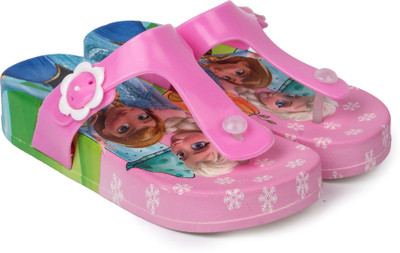 

Feet Essentials Boys & Girls Slip On Slipper Flip Flop(Pink