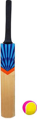 

NKS Size 1 Cricket Bat with 1 Cricket Tennis Ball - Toddler's Cricket Kit