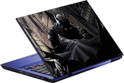 

Ramiya Batman (3M/Avery Vinyl, Finish-Glossy skin Bubble Free, Waterproof, Non Fading, Easy to Apply, all laptop Size Laptop Decal 15.6