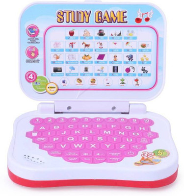 

GDE Smart Educational ABC and 123 Learning Kids Laptop(Pink)