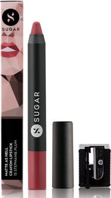 

Sugar Matte As Hell Crayon Lipstick 15 Stephanie Plum(Plum Mauve, 2.8 g)