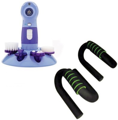 DEEMARK PP233 Power Perfect Pore with Pushup Bar Massager(Purple, Black)