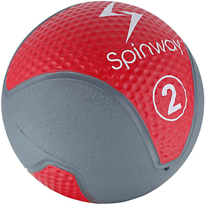 

Spinway High Quality With Double Grip Rubber Medicine Ball(Red, Diameter: 86 cm), Blue
