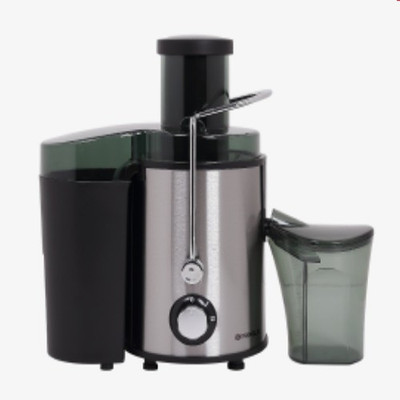 

pringle JUICEMAN 400 W Juicer Mixer Grinder(Black, Silver, 1 Jar)