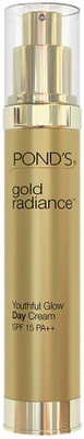 

Ponds Gold Radiance Youthful Glow Day Cream(50 g)