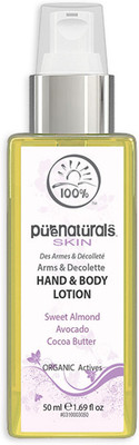 

Pure Naturals Arms & Decolette Hand & Body Lotion - 50ml(50 ml)
