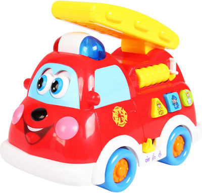 

Toyshine Fire Truck Interactive Intelligent Toy with Music and Lights(Multicolor)