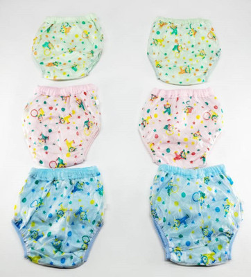 

Fly Kids Baby Care Super Absorable Pant (Pack of 6, Multicolor