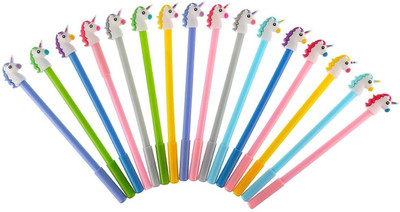 

Oytra Unicorn Gel Pen for Kids (Set of 12) Gel Pen(Pack of 12)