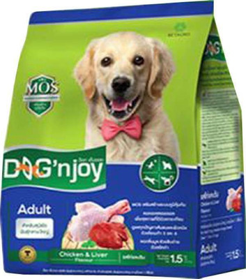

dognjoy Medium & Large Breed Adult Chicken 1.5 kg Dry Dog Food