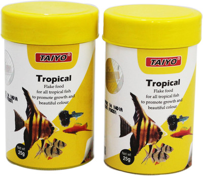 

Taiyo Taiyo Tropical 25 g Dry Fish Food(Pack of 2)
