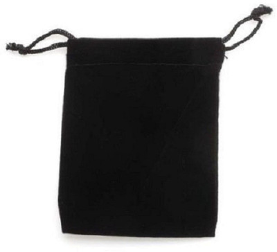 

SYGA Set of 50 Black Velvet Cloth Jewellery Pouches/Drawstring Bags for Jewellery Gift Pouch(Black)