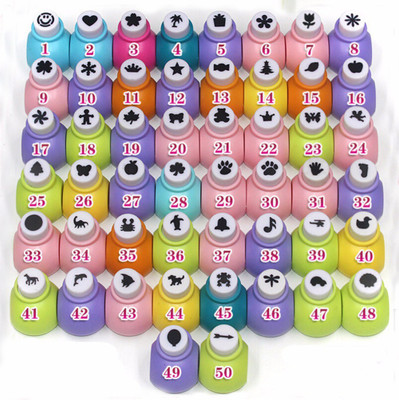 

PTCMart Punches & Punching Machines(Set Of 50, Multicolor)