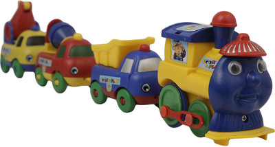 Krireen Cartoon Series Play Trains with Special Magnetism Connect Function(Multicolor)