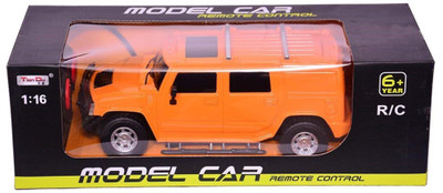 

Zest 4 Toyz Remote Control Hummer Style SUV Toy(Yellow)