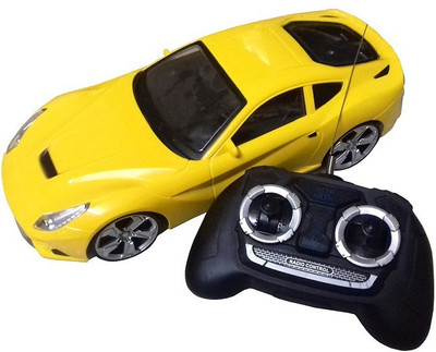 

Green Apple Famous Remote Control Motor Sports Racing Car with remote (1/18-Yellow)(Yellow)