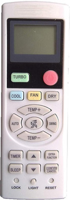 

LipiWorld 131B AC Remote Compatible Remote Controller(White)