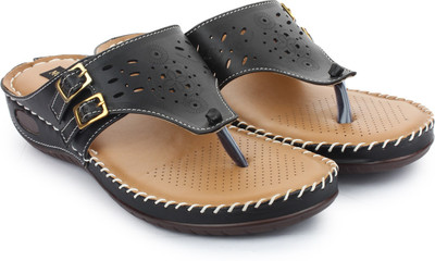 

Moonwalk Women Black Wedges