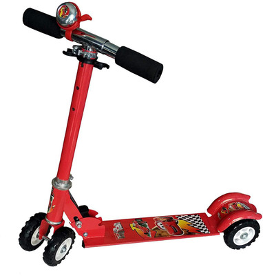

Prokick 4 Wheel Height Adjustable Folding Scooter for Kids - Red Manual Scooter(Red)