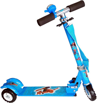 

Prokick 3 Wheel Height Adjustable Folding Scooter for Kids, Flat Platform - Blue Manual Scooter(Blue)