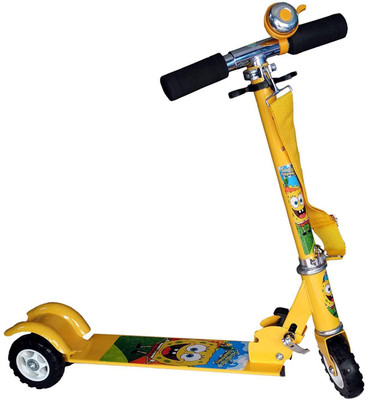 

Prokick 3 Wheel Height Adjustable Folding Scooter for Kids, Flat Platform - Yellow Manual Scooter(Yellow)
