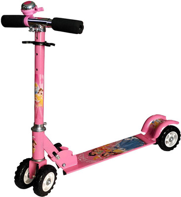 

Prokick 4 Wheel Height Adjustable Folding Scooter for Kids - Pink Manual Scooter(Pink)
