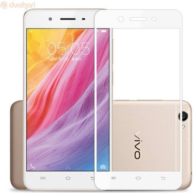 GBKS Tempered Glass Guard for VIVO Y55, WHITE 5D GLASS(Pack of 1)