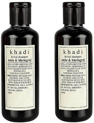 KHADI Amla & Bhringraj shampoo 420Ml(420 ml)