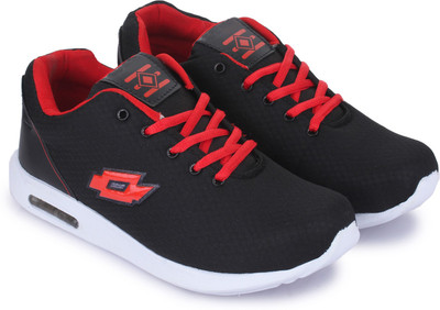 

FashionPlanet Walking Shoes For Men(Black, Red