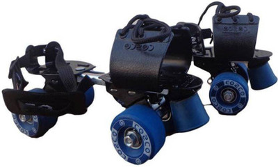 

Cosco Tenacity Super Sr. (19.5 - 26.5 cm) Age Group (8+ Years) Quad Roller Skates - Size Kids 12 - Adults 8 UK(Multicolor)