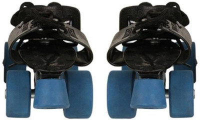 

TARVIK ROLLING SKATES Quad Roller Skates - Size Kids 12 - Adults 8 UK UK(Black)