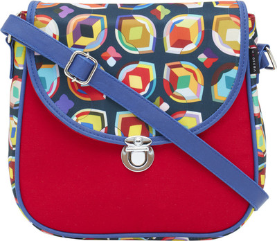 

Haqeeba Women Casual Multicolor Canvas Sling Bag