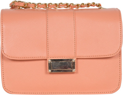 

ADISA Women Casual, Evening/Party Orange PU Sling Bag