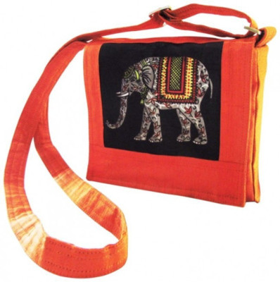 

Indha Craft Women Casual Orange Polyester Sling Bag