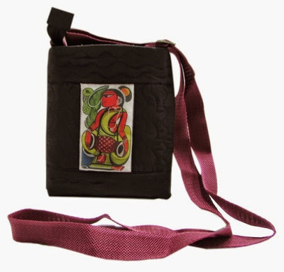 

Indha Craft Women Casual Multicolor Polyester Sling Bag