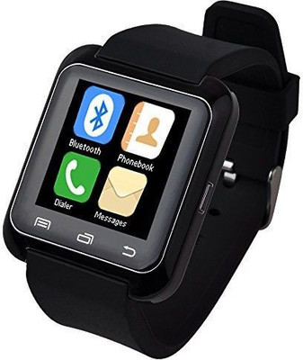 

vrom vrom Bluetooth A8 Smart Watch Smartwatch(Black Strap M)